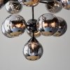 Szklana lampa wisząca okrągła czarna molekularna artdeco designerska nowoczesna salonowa Oscar 101147 ENDON